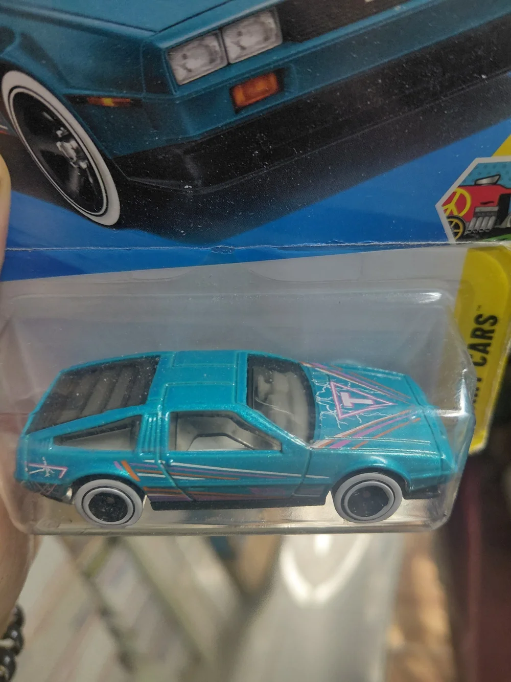 2025 Hot Wheels DMC DeLorean (Collector No. 036/250, HW Art Cars 5/10